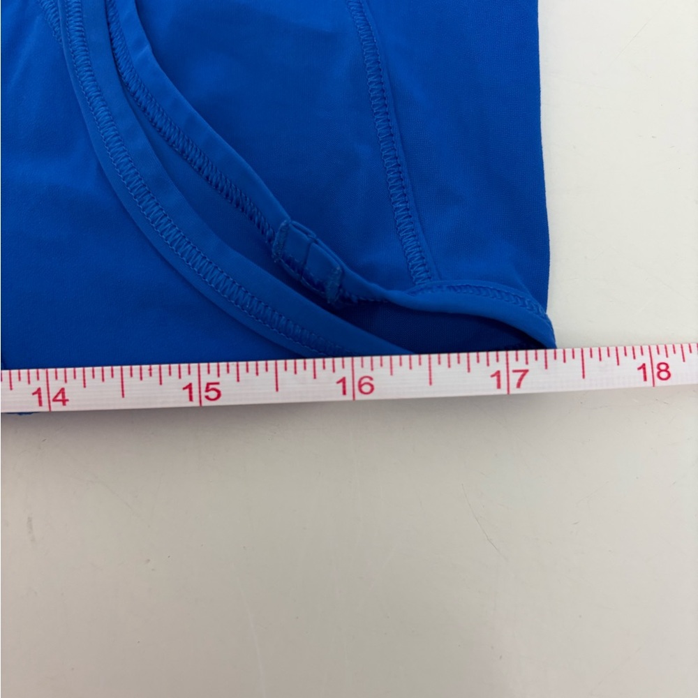 Lululemon Sculpt Tank II Cerulean Blue Size 6 - Picture 6 of 7